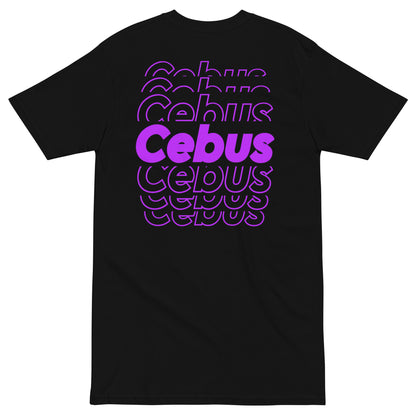 Purple Cebus heavyweight tee