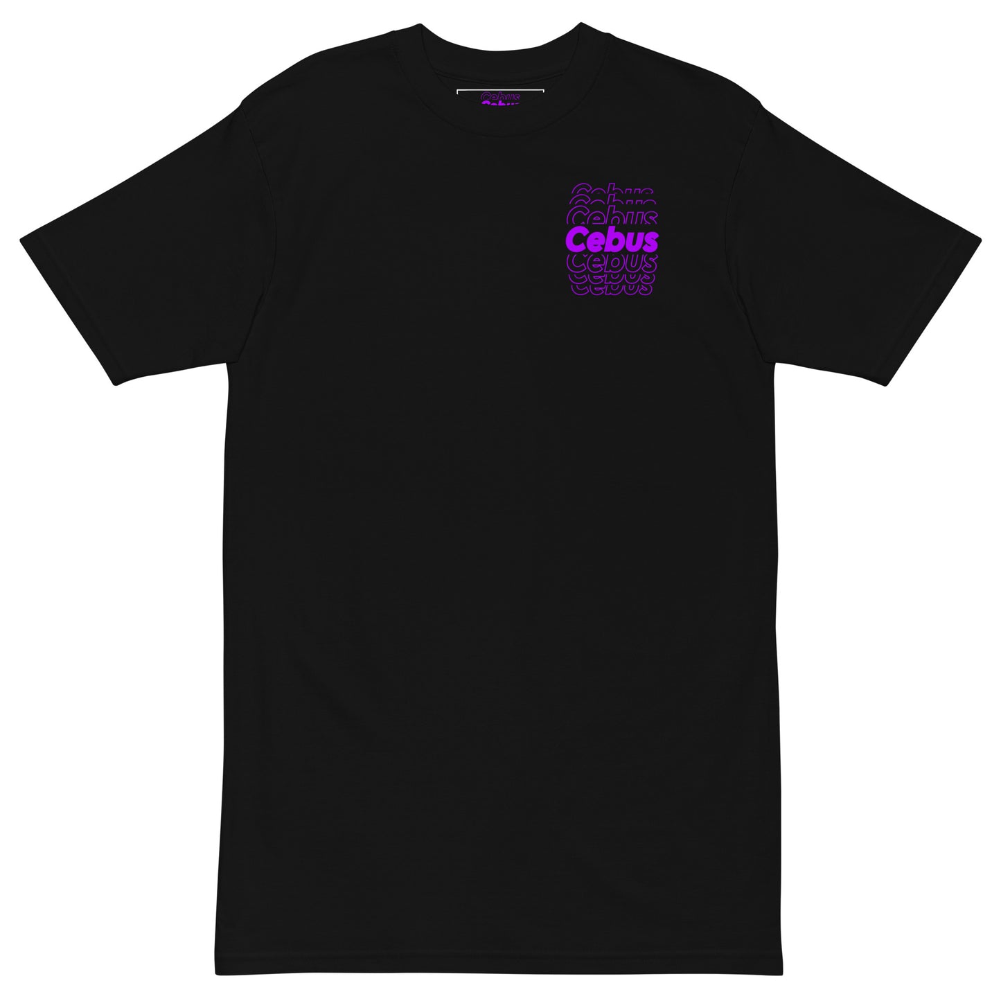 Purple Cebus heavyweight tee