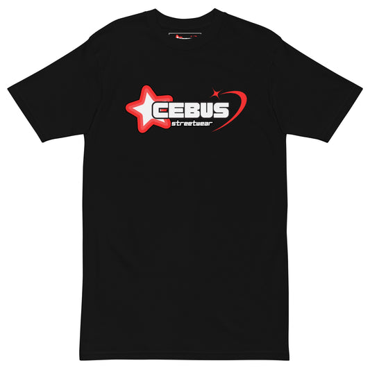 Cebus Streetwear Red heavyweight tee