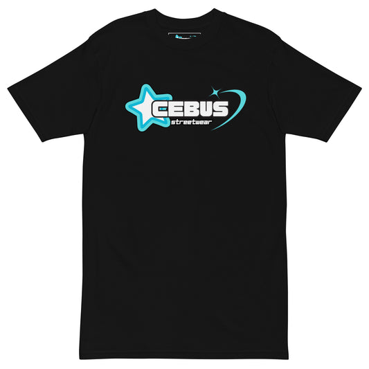 Cebus Streetwear Blue heavyweight tee