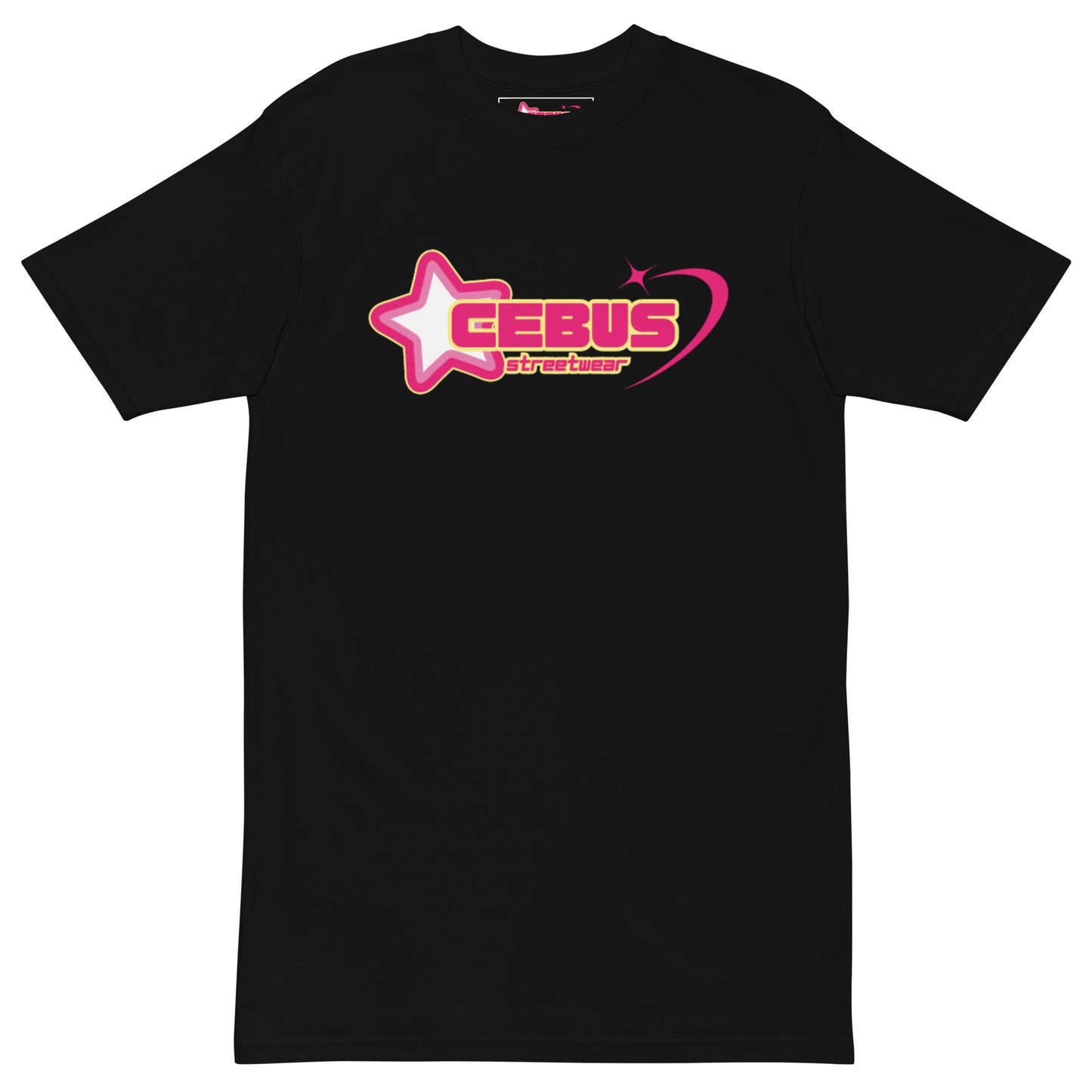 Cebus Streetwear Pink heavyweight tee