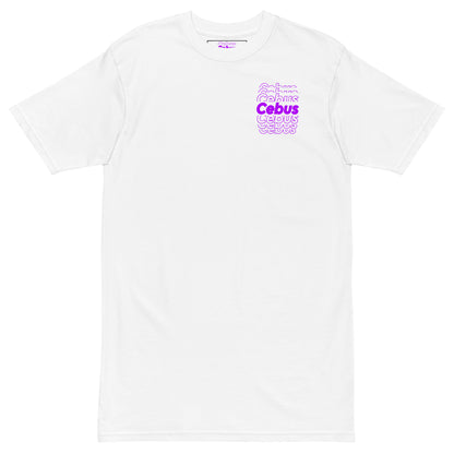 Purple Cebus heavyweight tee