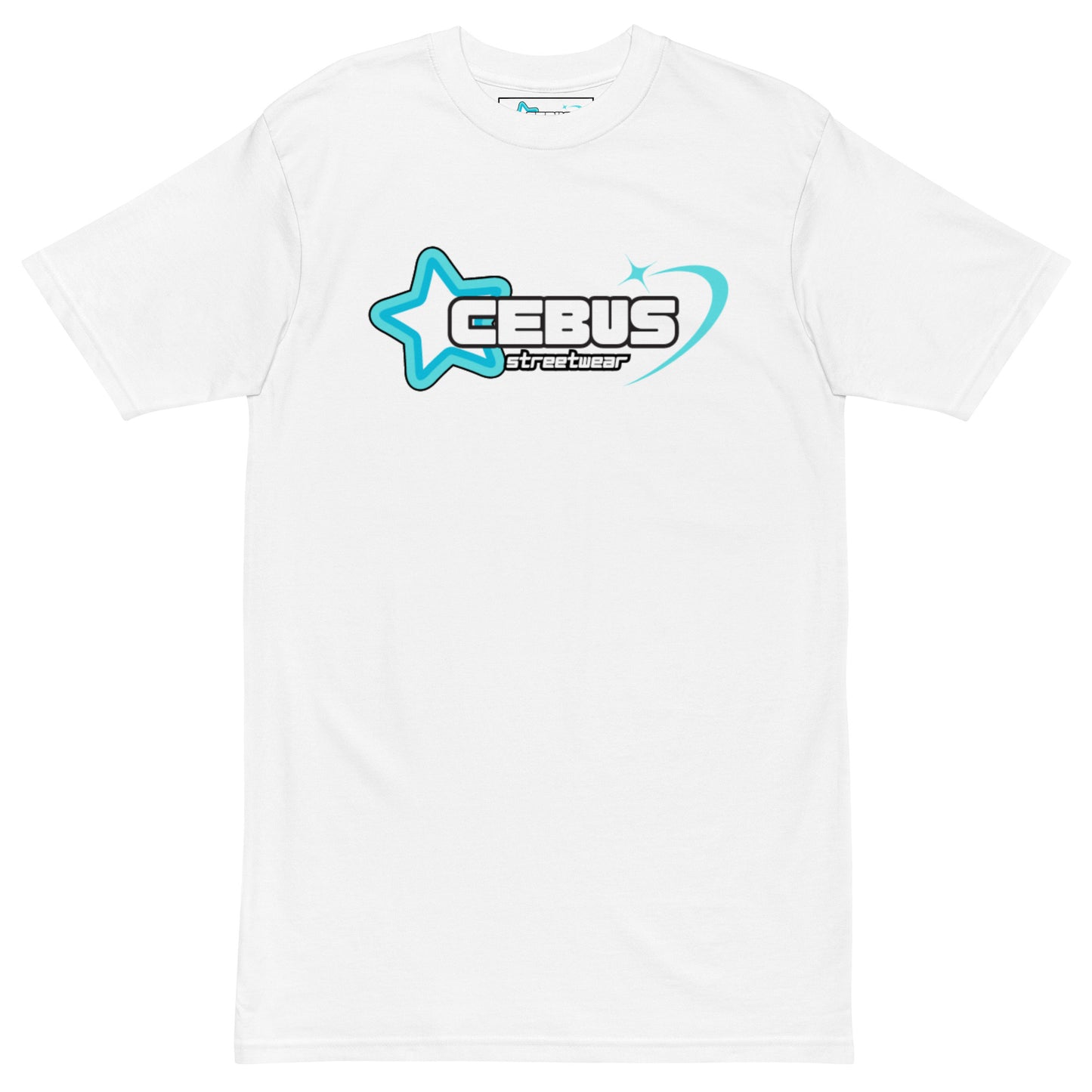 Cebus Streetwear Blue heavyweight tee