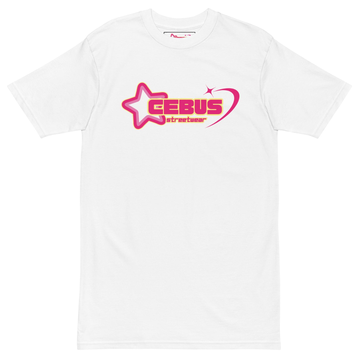 Cebus Streetwear Pink heavyweight tee