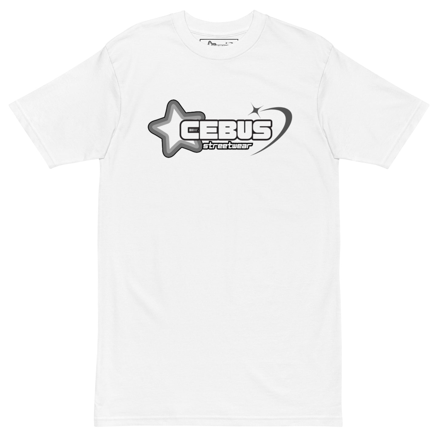 Cebus Streetwear Gray heavyweight tee